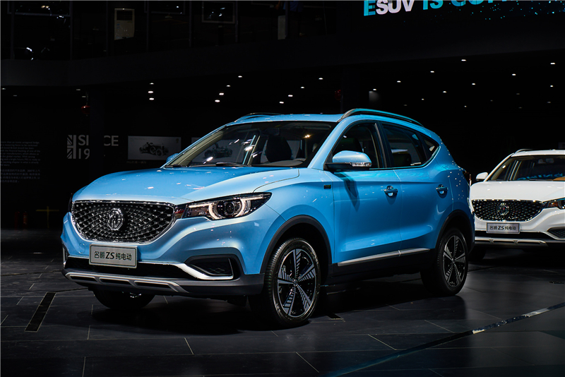 名爵ZS純電動廣州車展首秀 采用歐洲標準的純電動新能源車最吸睛