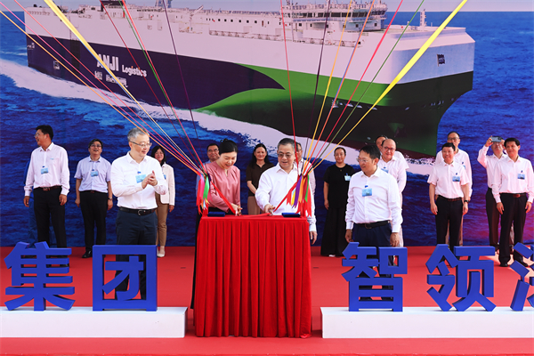 今年第六艘！9500車位遠洋汽車運輸船“安吉茂盛”輪加入安吉物流滾裝船隊