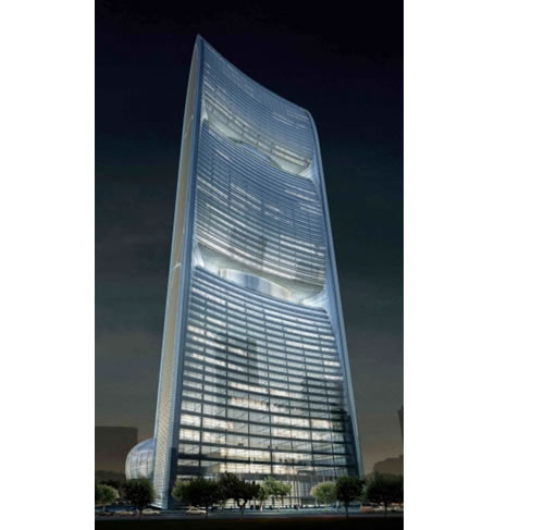 �V���齭�Ǵ���   Guangzhou Pearl River City Building